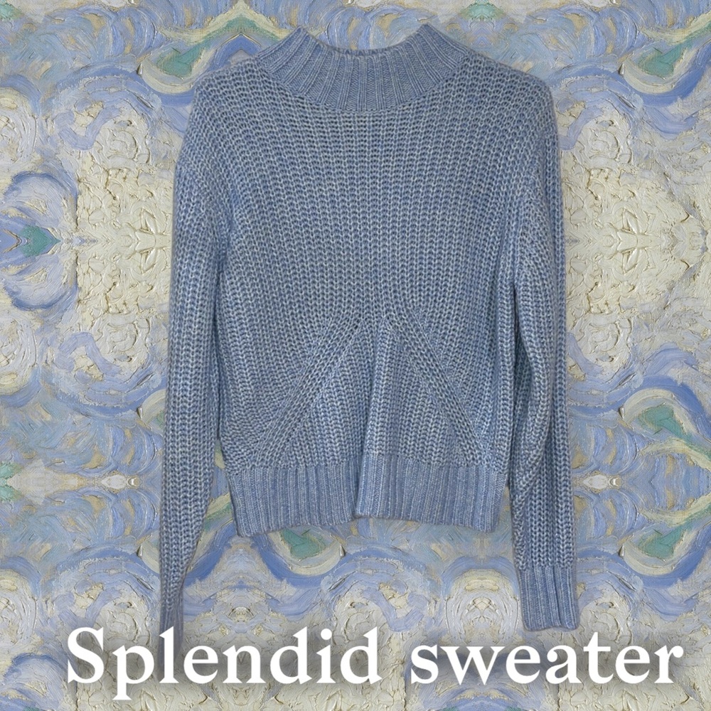 Splendid sweater in light blue size M